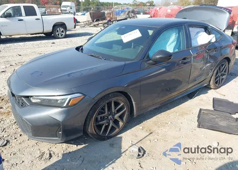 2025 Honda Civic Sport из США, поврежденный, VIN 2HGFE2F58SH500885